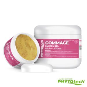 laboratoire-phytotech-produits-gamme-esthetique-produits-minceur-cosmetique-drainant-esthetique-gommage-sucre-ciel-peche-abricot